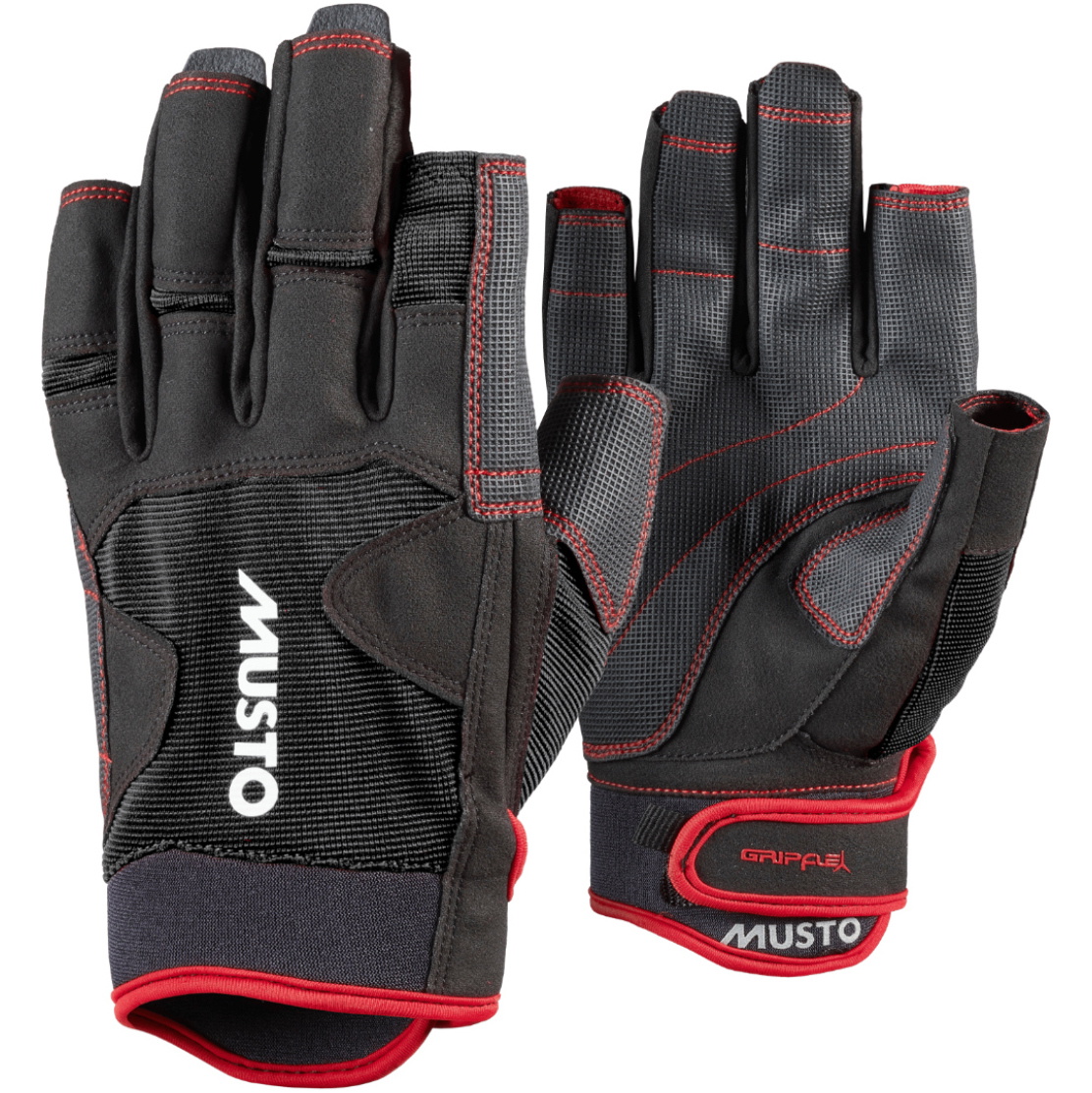 2026 Musto Performance Kurzfingerhandschuhe 2.0 86120 - Black